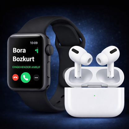 Apple Watch + Auriculares Inalámbricos PRO 2ª generación
